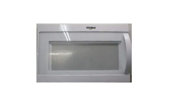Kircuit Replacement Part for Whirlpool Microwave WMH53521HZ Series, Part 1 Door, Complete (White) of Door Parts - Image 2