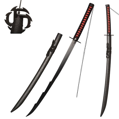 COSWOR 40.9″ Kurosaki Ichigo’s Tensa Zangetsu Version 2 Samurai Sword ...