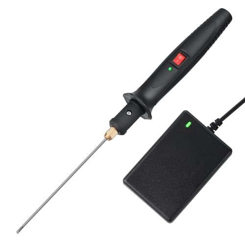 GOCHANGE 18W Foam Cutter, 10CM Electric Hot Knife, Upgraded Styrofam Cutting Tool With 100-240V Transformer Adaptor, Board Wire Cutter with Button and Power Light
