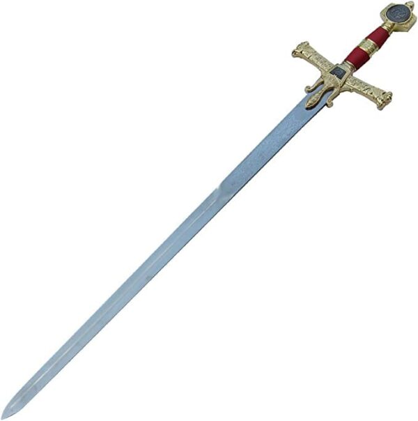Medieval Warrior King Solomon Great Sword Red - Image 3
