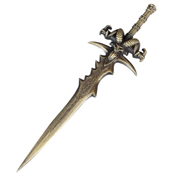 OEAYA Letter Opener,Goat Sword Mail Envelope Opener,Zinc Alloy Letter Openers Envelope Slitter for Package,Envelope,Paper Cut,Safe Mail Opener