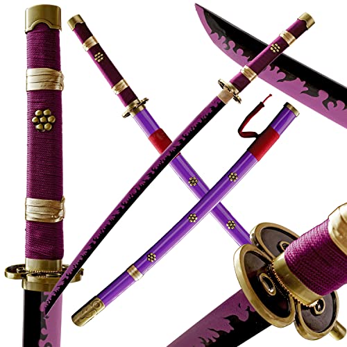 Sharp Zoro Sword Real Metal-High Carbon Steel Handmade Anime Sword ...