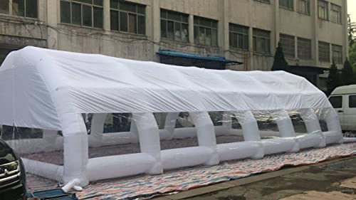Inflatable Hot Tub Swimming Pool Enclosure Solar Dome Cover Tent W/Blower New (20x20x10ft.)