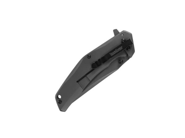 Kershaw Duojet Pocket Knife (8300); 3.25 In. 8Cr13MoV Blade and Steel Handle with Gray Titanium Carbo-Nitride Coating; Carbon Fiber Insert, SpeedSafe Assisted Open; Single-Position Pocketclip; 4.9 oz. - Image 3