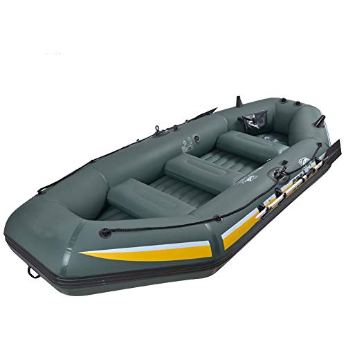Large Inflatable Kayak,Inflatable Boat Set with Boating Accessories,Drifting,Fishing,Competition,Rescue,380188Cm Water Sports