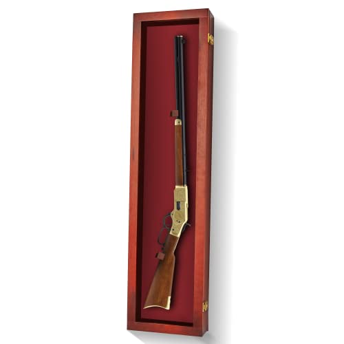 PENNZONI Gun Display Case Lockable Rifle Display Case Gun Cabinets   PENNZONI Gun Display Case Lockable Rifle Display Case Gun Cabinets For Rifles Shotguns Sword Wall Mount Gun Wall Mount Display Case WAcrylic Door 0 