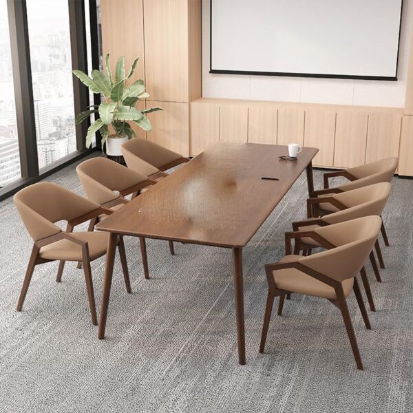 Kitchen Dining Chair Wood Makeup Dining Chairs Lounge Bedroom Interior Decoration - Image 3