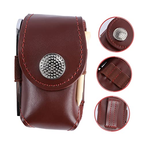 SUPVOX 2pcs Tee Holder Portable Golf Accessory Metal Snap Closure Golf Holder Quick Access Golf Holder Divot - Image 3