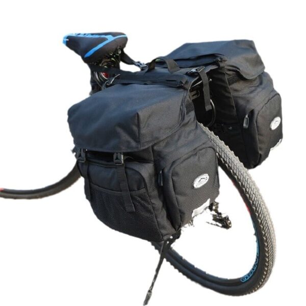 Waterproof Heavy Duty Electric Bike Ebike Bicycle Rear Rack Saddle Bags